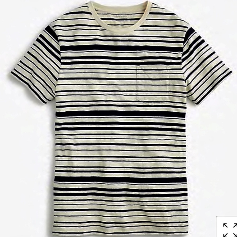 Jcrew strip T-shirt